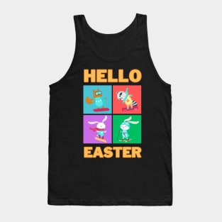 Hello Easter Tank Top